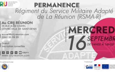 Permanence du RSMA-R au CRIJ Réunion